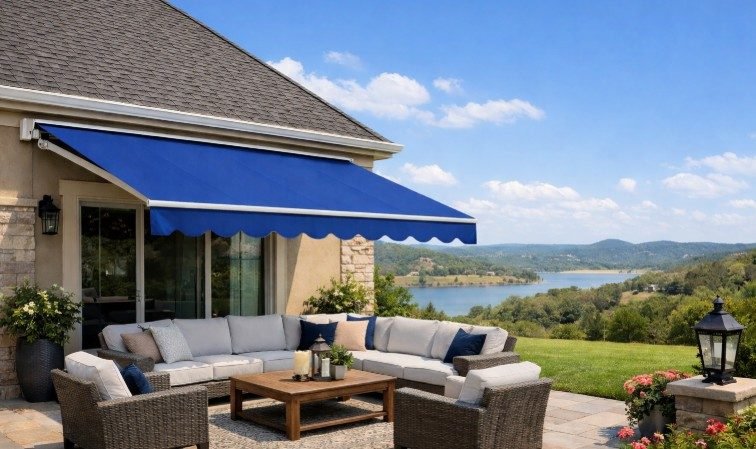 Awnings materials and craftsmanship in Richmond