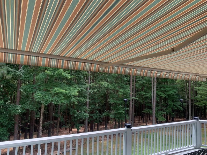 Awnings project timeline in Richmond