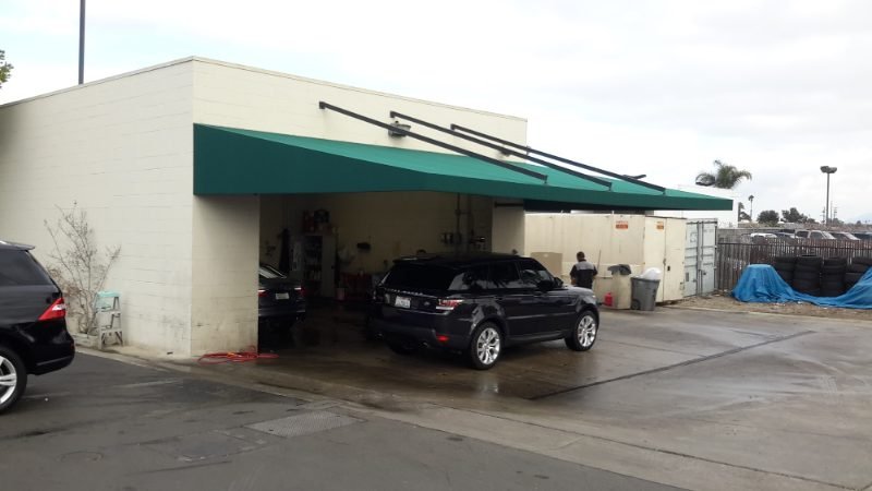 Awnings project in Richmond