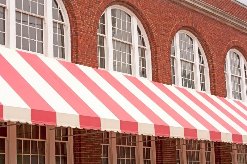 Awnings project in Richmond